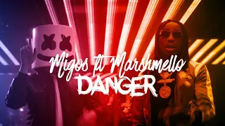 Migos & Marshmello -  DANGER Lyrics_HD