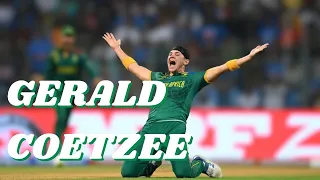 Gerald Coetzee Bowling | Wicket Compilation | Young South African Fast Bowler