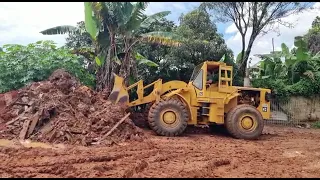 Pá Carregadeira Caterpillar 966C 1990