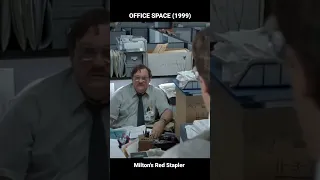 OFFICE SPACE (1999) One Odd Fact About Milton's Stapler