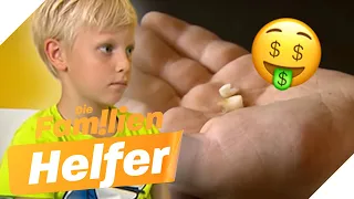 100€ von der Zahnfee: Theo (6) sammelt fremde Zähne! | Die Familienhelfer | SAT.1