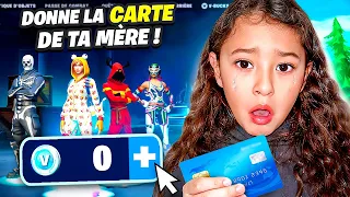 Ma petite soeur de 10 ans s'est faite ARNAQUER sur FORTNITE en combler !