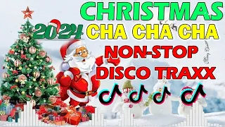 NONSTOP CHRISTMAS SONGS MEDLEY DISCO TRAXX 2023-2024⛄NEW CHACHA TIKTOK CHRISTMAS DISCO REMIX 2024🎄