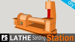 Lathe Sanding Station: Belt Sander Part1
