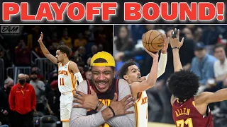HAWKS at CAVALIERS POSTGAME REACTION! THE ATLANTA HAWKS ARE IN THE 2022 NBA PLAYOFFS!