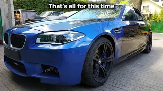 BMW M5  F10 Body repair Ремонт кузова by Arthur Tussik