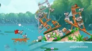 NEW! Angry Birds Rio - Blossom River episode out now!