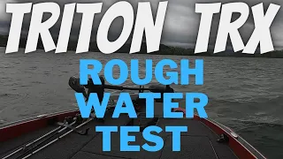 2022 Triton TRX On the Water Review / Bass Boat Rough Water Test / Triton TRX Top Speed Test