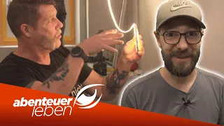 Aus STANDARD mach STYLISCH: DIY-Badezimmer-Umbau mit Timm und Tommo | Abenteuer Leben | Kabel Eins