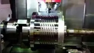 Large 4-Axis CNC Milling on a Mori Seiki NTX2000 at Zala Machine.