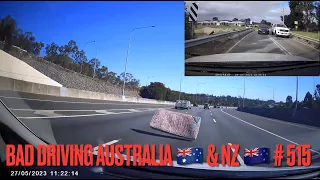 BAD DRIVING AUSTRALIA & NZ # 515 …Wrong side