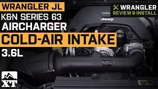 Jeep Wrangler JL K&N Series 63 AirCharger Cold Air Intake (2018-2019 3.6L) Review & Install