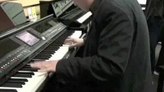 Pirates of the Caribbean (Klaus Badelt) Theme played live on Yamaha CVP509 Clavinova piano (cover)