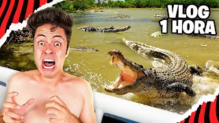 SOBREVIVENDO A 24 HORAS NO RIO NEGRO! - VLOG DE 1 HORA