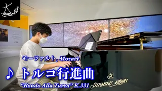 【Public Piano】Mozart: “Rondo Alla Turca” K.331【Hamamatsu Station】2