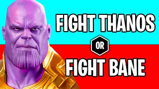 Would You Rather? (MARVEL VS DC)