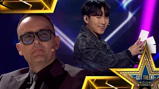 Este MAGO COREANO enamora al jurado con su NÚMERO MUSICAL| Audiciones 04| Got Talent: All-Stars 2023