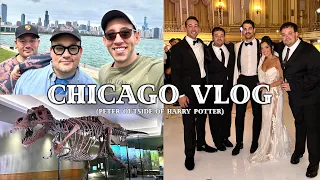 Mini Chicago Trip With My Brothers | Peter Outside of Harry Potter