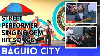 BAGUIO CITY: STREET PERFORMER SINGING OPM HIT SONGS