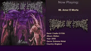Amor E Morte - Cradle Of Filth 2000, Midian Album.