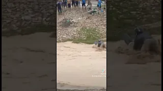 huayco Perú accidente motosiclista