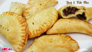 Easy Trini Beef & Fish Pies Recipe