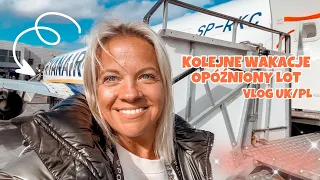 KOLEJNE WAKACJE | OPÓŹNIONY LOT | LECIMY DO GDAŃSKA | RYANAIR NEWCASTLE AIRPORT | LOTNISKO | VLOG UK