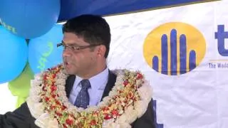 Fijian Acting Prime Minister Aiyaz Sayed-Khaiyum Opens Connect Internet Cafe in Lami