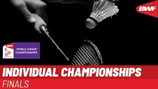 LIVE BWF World Junior Championships 2019 - INDIVIDUAL Finals