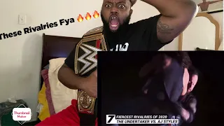 KANGSTEPHREACTS: WWE Top 10 Fiercest Rivalries of 2020|Reaction Video Jan.3,2021 #WWE2021 #Top10