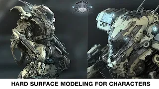 CGMA | Hard Surface Modeling for Characters with Ben Erdt