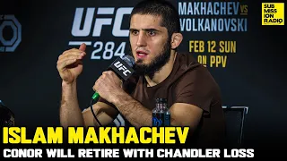 Islam Makhachev: Conor McGregor Will 'Retire For Sure' If Chandler Wins, Responds to Bobby Green