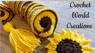 How to Crochet Wind Spinner| Crochet Spiral Garland #crochet  #crochetworldcreations