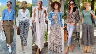 comfortable winter clothes For Women Over 50 | Business Outfits Fashion 2024 | Casual Outfits