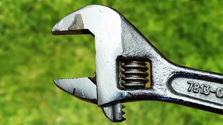 Few people know this secret adjustable wrench