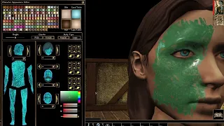 ALFA: Sea of Swords - new character creator/customiser - hair, makeup & tattoos (work in progress)