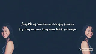 Halik Sa Hangin - Janella Salvador (LYRICS)