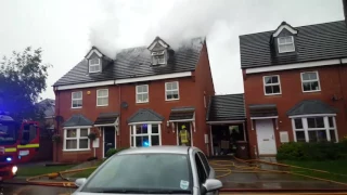 Lightning strike in my neighbours house