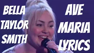 Bella Taylor Smith-Ave Maria Lyrics