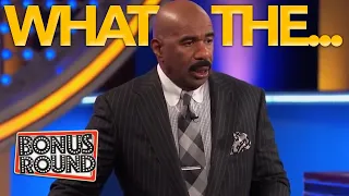 ANSWERS THAT LEFT STEVE HARVEY SPEECHLESS On Family Feud!