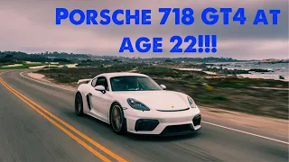 How I BOUGHT a PORSCHE 718 CAYMAN GT4 at age 22!