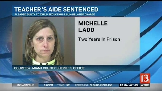 Miami Co teacher's aide to serve to 2yrs for child seduction