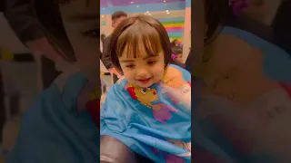 Hira baby hair cut video |HCZH World |