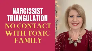 Narcissist Triangulation & No Contact with Toxic Family ☠️