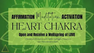 Heartbreak Or Love Loss? Activate Heart Chakra With 528hz Powerful Affirmations | ThetaThoughts.com