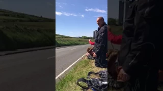 Isle of Man TT, 'SPECTATOR, Hair raising moment! What a NUTTER!