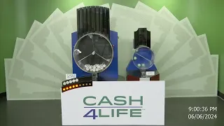 Cash4Life Drawing 06-06-2024