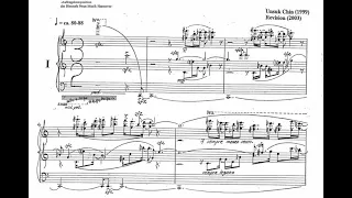 Unsuk Chin, Six Piano Études (1995/2003), No.1 "In C" (audio + score)