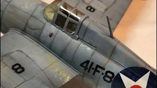 Tamiya F4F wildcat in 1/48 scale (full Build)