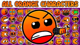 FNF Character Test | Gameplay VS My Playground | All Orange Characters Test